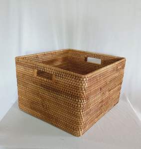 Handmade eco friendly new product <b>rattan</b> <b>storage</b> basket for sale - Product Image 5