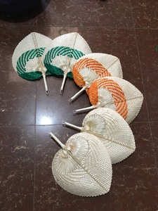 Barato al por mayor de bambú hecha a mano ventilador hoja para la decoración del hogar - Product Image 5