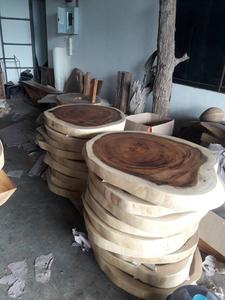 Mesa de centro de madera y metal para decoración del hogar - Product Image 3