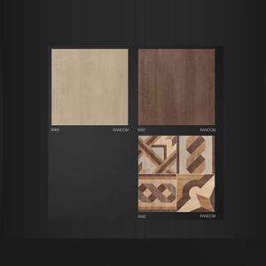 Carrelages de sol en céramique brillante aspect vitrifié de couleur blanche pure 40x40cm - Product Image 5