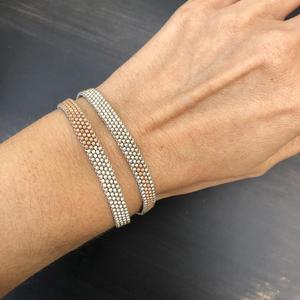 Bracelet artisanal en perles Miyuki, source de bonheur - Product Image 1