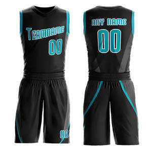 Ensemble de maillots de basket-ball personnalisés de haute qualité, livraison rapide, respirant, antibactérien, 100% polyester, impression numérique, uniforme, taille plus - Product Image 4