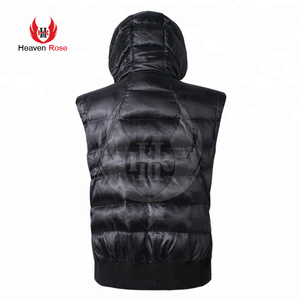 Gilet en duvet et veste sans manches, personnalisé, de haute qualité, pour hommes, OEM - Product Image 2