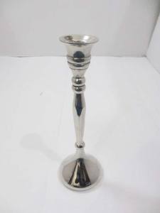 Juego de portavelas cónico con acabado plateado para boda, iglesia, hogar, Hotel, decoración y regalos, Material de Metal duradero - Product Image 2