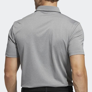 T-shirt de golf sportif à col en sergé polyester/coton pour homme personnalisable anti-rides respirant style décontracté prix d'usine - Product Image 2