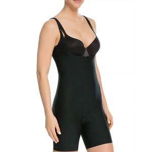 Maillot de bain une pièce grande taille OEM, couleur unie, coupe ajustée et sexy pour femme – Nouvelle collection très prisée - Product Image 6