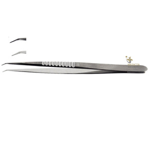 Micro-pinces chirurgicales de 13.5cm avec embout de poignée plate, bord de 0.3mm, Instruments chirurgicaux généraux - Product Image 6