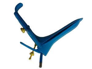 Instrument vétérinaire d'évacuation de fumée électrochirurgical jetable en acier inoxydable bleu isolé Graves VU-Max Lletz/Leep UAMED - Product Image 5