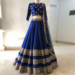 Lourd exclusif georgette Lahenga Choli avec chemisier Bollywood designer Net tissus évasé lahenga choli avec chemisier choli lehenga choli - Product Image 3
