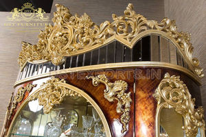 Perfect Dining Room Furniture in Luxury Design Luxury Gold Style Dining Room Furniture Set Buy Golden Dining Room Furniture Ser - Product Image 3