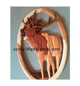 best price wooden wall hanging intarsia /Wall wood carving (0084587176063 whatsapp Sandy)