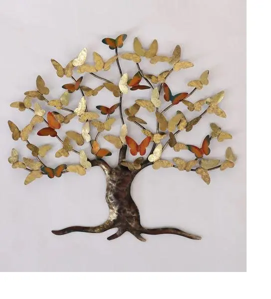 BUTTERFLY TREE Creative for WALL hanging modern abstract home wall decorative metal art wall decor Traditional Rustic
