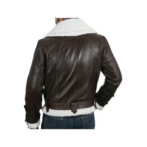 Chaquetas de invierno para motocicleta, con cuello de piel y cremallera - Product Image 2