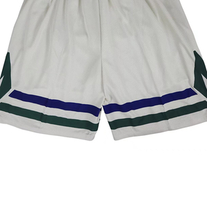 <b>Men's</b> Uni Color Striped <b>Basketball</b> <b>Shorts</b> Retro Style <b>Shorts</b> Summer Sports Wear Breathable <b>Shorts</b> for <b>Man</b> With Custom Logo - Product Image 4