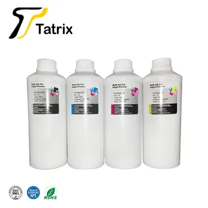 Tatrix优质1000ML染料油墨通用印刷油墨tinta parimreso 1000ml 1L瓶彩色笔芯喷墨