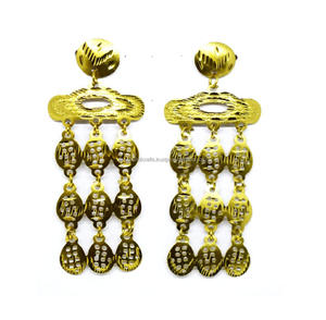 Juego de pendientes Dream New Light Weight de estilo europeo, de cobre puro y latón, con forma de mariposa, sin plomo ni cadmio. - Product Image 4