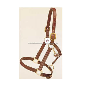 Cabestro de cuero de caballo marrón de alta calidad Productos de caballo Premium - Product Image 1