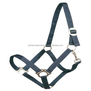 Col licou de cheval en nylon rose confortable et réglable, 17 pouces, nouvelle mode, sangle 100% en nylon, avec boucle et anneaux en acier inoxydable - Product Image 3