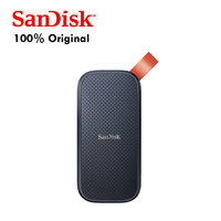 SanDisk SDSSDE30-2T Extreme 2 To Portable SSD 520 Mo/s Vitesse de lecture compatible avec PC et MAC