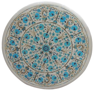 Semi-Precious Stone Table top Set for Dining in Home Office Living Room Hotel or Villa Traditional <b>Shoe</b> <b>Cabinet</b> - Product Image 1