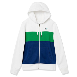 Custom Embroidery Logo High Quality Streetwear Blank Cotton Hooded Sweatshirt Men's Double Zipper - Product Image 1