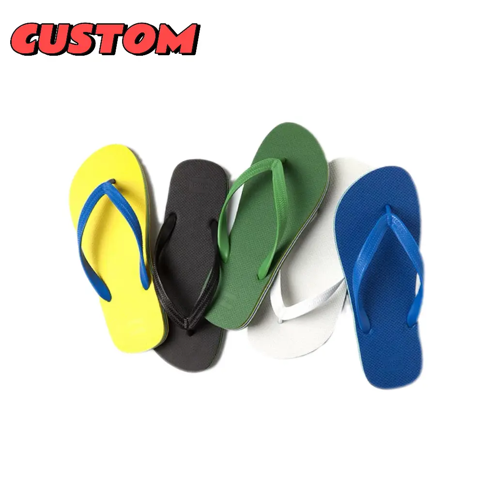 Oem Kids And Adult Custom Flip Flops Slippers Sandals With Logo,Beach Brand Customized Men Flipflops