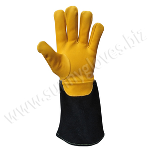 ที่มีคุณภาพสูงหนัง Tig/mig ถุงมือเชื่อมปากีสถาน - Product Image 6