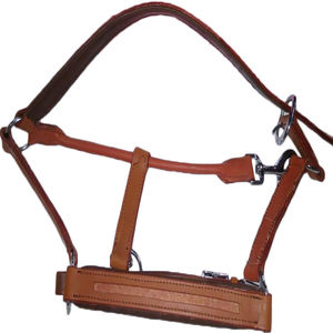 VENDRE DU CUIR VÉRITABLE Licou en cuir de cheval DANS; dollar 5 tailles plein cob Shetland - Product Image 2