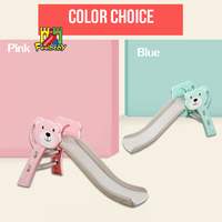 Feelbaby Mini diapositives de terrain de jeu intérieur pour la conception combinée d'enfants pour le jardin Mini diapositives en plastique à usage éducatif et résidentiel