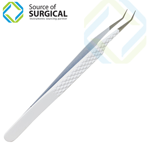 แหนบต่อขนตาปลายแหลม สำหรับต่อขนตาแบบวอลลุ่ม  วัสดุสแตนเลสคุณภาพสูง - Product Image 4