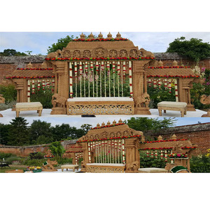 Mandapam de Madera para Bodas al Aire Libre en el Reino Unido, Mandapam Tamiliano para Bodas al Aire Libre en Estados Unidos - Product Image 1