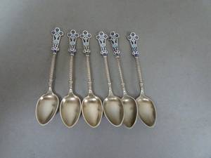 Juego de cucharas de acero inoxidable de 5 piezas con acabado de alta calidad, perfecto para vajilla de mesa y uso en bodas - Product Image 5