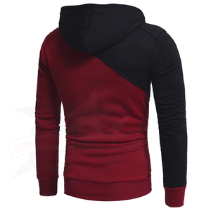Sweat-shirt à capuche pour homme imprimé bouffant brodé de logo personnalisé Long pull classique avec logo en tissu français 3D sur le devant - Product Image 6