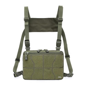Sac de patrouille de gilet de chasse de plate-forme de poitrine le plus vendu avec le stockage fonctionnel d'extension pour la plate-forme de poitrine tactique de poche de radio - Product Image 1