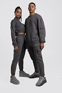 Phụ nữ mỏng phù hợp với phòng tập thể dục Hoodie và chạy bộ đặt Skinny Tracksuit với ngọn và đáy-Hoạt động mặc - Product Image 5