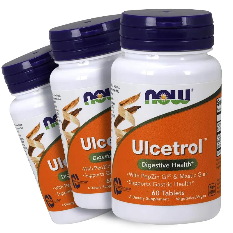 Hot Selling NOW Ulcetrol 60 Tabletten Verdauungs gesundheit Protect Support Magen ergänzung Made in USA Internat ional Distributor