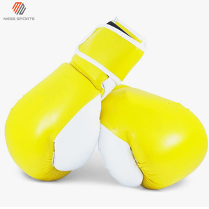 Green Faux Leather Boxing Training <b>Gloves</b> with Velcro Closure for Adults Breathable Design - Product Image 4