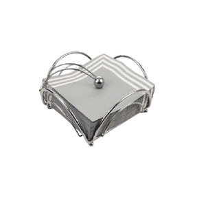 Rack de stockage de papier de soie d'acier inoxydable parfait pour la maison de table et les accessoires de cuisine Solution d'organisation élégante - Product Image 1