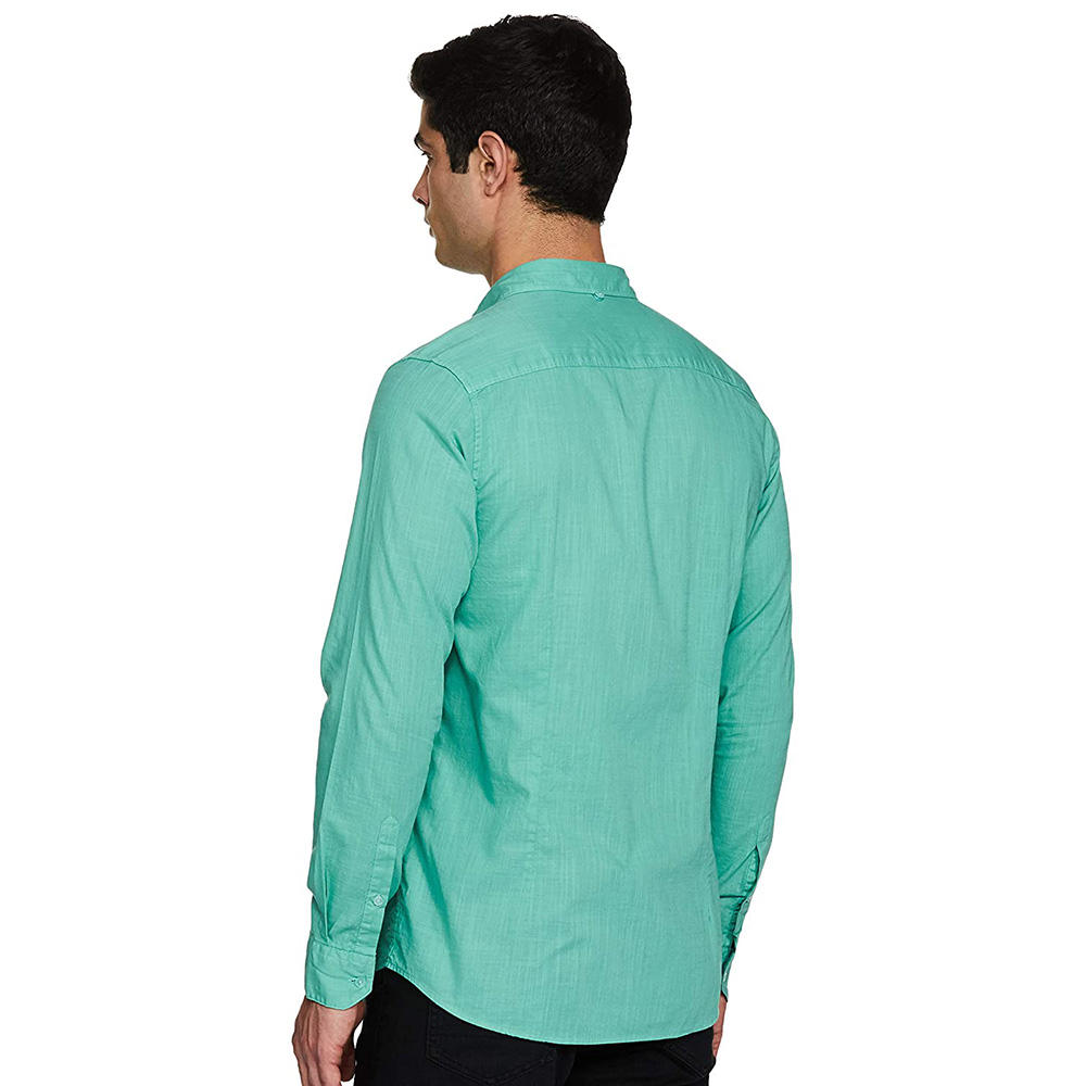 Chemise boutonnée à manches longues pour homme, vêtements pour le