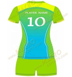 Uniformes Deportivos de Voleibol de Playa Unisex Personalizados, Diseño OEM, Camisetas de Secado Rápido 100% Poliéster, Nombre del Jugador, Múltiples Colores, Sublimación - Product Image 3