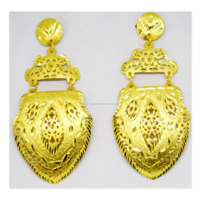 Pendientes de acero inoxidable Shily, muy vendidos, con baño de oro y titanio, estilo vintage, joyería de estilo largo. - Product Image 4