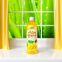 WANA OEM/ODM Productie Vietnam 500ml PET Versgeperste Aloë Vera Drank met Chia Zaden en Fruit Smaak, Gesteriliseerd, Gezond, Laag in Suiker