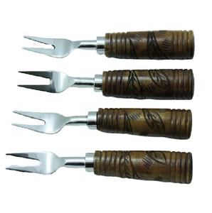 Hot Selling Blue Resin Handle Steel <b>Fork</b> Cutlery / Flatware <b>Set</b> Cutlery Hotel <b>Spoon</b> <b>Fork</b> Gold Cutlery Wedding Flatware High - Product Image 3