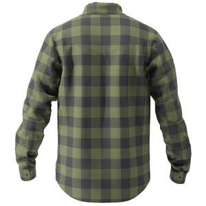 Respirant bonne qualité hommes chemises en flanelle à carreaux poids lourd boutonné coton vente en gros chemise habillée pour garçons - Product Image 4