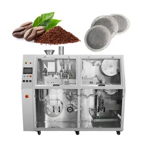 Fully automatic round coffee pod sachet packaging packing machine