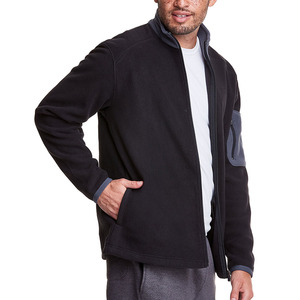 Men's Customizable Full Zip Polar Fleece Stand Collar <b>Winter</b> Outdoor Puffer Jacket Competitive Wholesale Rates - Product Image 4