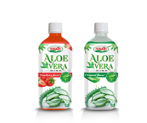 Boisson à l'aloe vera saveur fraise, certifiée HACCP, prix de gros, fabricant OEM ODM, Vietnam - Product Image 2