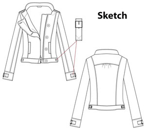 Chaquetas de moda para hombre de los fabricantes directos de fábrica Diseños de varios colores 100% Temporada de invierno de cuero original Cremallera de talla grande - Product Image 6