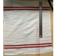 100% Cotton Napkin/tea Towel with Stripes Printing With1cm Hem