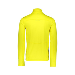<b>High</b> Quality Yellow Colour Stand Zipper <b>Collar</b> <b>Men</b> Gym Fitness Wear Full Sleeves Compression <b>Shirts</b> for Sale in Wholesale Rates - Product Image 2